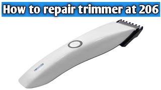 How to repair trimmer,Htc hair kat मशीन ठीक करना सीखे सिर्फ़ 5मिनट में,Ak.Electronic's