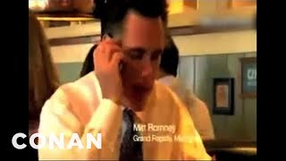 Matt Romney's Schwarzenegger Phone Prank | CONAN on TBS
