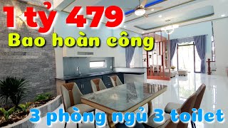 [Đã Bán] Ngôi nhà rất đẹp lầu lửng 3 phòng ngủ 3 toilet ở thị xã Hòa Thành Tây Ninh giá rẻ