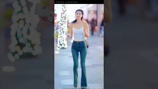 Beautiful girls Street fashion #Chinesegirl #streetfashion #tiktokgirls#streetstyle#shorts #ytshorts