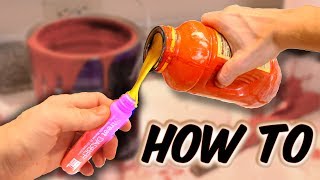 How To Make Mop Paint Tutorial DIY