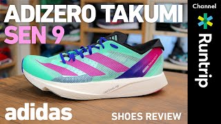 【adidas】新作シューズ「ADIZERO TAKUMI SEN 9（アディゼロ タクミ セン 9）」｜5〜10kmレース・インターバル走におすすめ！【シューズレビュー】