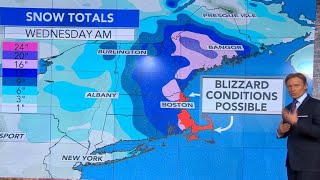 New England braces for a 3rd nor'easter in 10 days