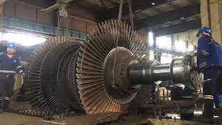 Soma Power Plant 165 MW - LP Rotor Lifting Operation / Joule Maintenance Service