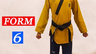 Taegeuk 6 | taekwondo taegeuk 6 | آموزش تکواندو | آموزش فرم شش تکواندو