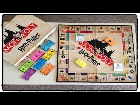 DIY | Harry Potter Monopoly DIY | Harry Potter Monopoly