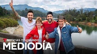 Familia colombiana se hace famosa por mostrar su día a día | Noticias Telemundo