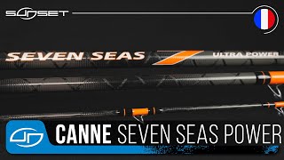 CANNE SURFCASTING SUNSET SEVEN SEAS POWER KW