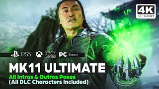 MORTAL KOMBAT 11 ULTIMATE - All Intros & Victory Poses(All DLC Characters Included)PS5✔️4K ᵁᴴᴰ 60ᶠᵖˢ