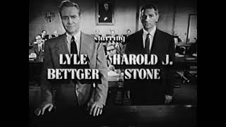 GRAND JURY 1959  No Soap -  Lyle Bettger, Harold J  Stone, Donna Martell - directed by Sobey Martin