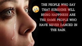 Sad quotes that will make you cry 😭💔#1 | sad quotes status | Self Motivation