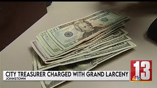 Johnstown city treasurer charged with grand larceny