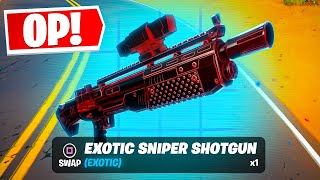 This *EXOTIC* Sniper Shotgun is INSANE...