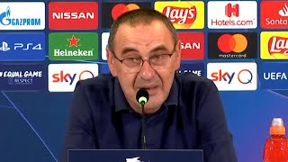 Maurizio Sarri Says He's 'Bitter' As 'Cursed' Juventus Knocked Out Of Champions League By Lyon