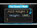 Are You Making These CSS Height Mistakes?