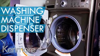 Laundry Tips: Washing Machine Dispenser | Kenmore Front Load Washer