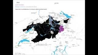 Évolution territoriale du canton de Glaris (1352-1501)