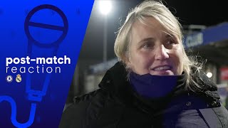 Emma Hayes on beating Madrid! | Chelsea Women 2-0 Real Madrid