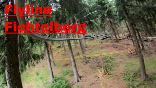 Flyline Oberwiesenthal am Fichtelberg in 4K