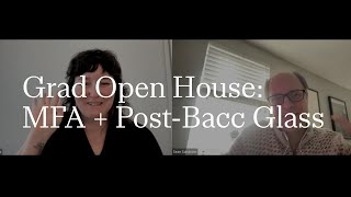 MFA + Post-Bacc Glass | RISD Graduate Open House | 2025-2026