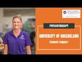 University of Queensland Physiotherapy: Student Support