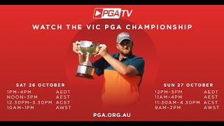 Round 3 Livestream | 2019 Victorian PGA Championship - RACV Cape Schanck | Live Golf