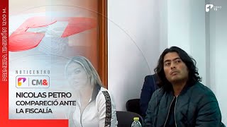 Nicolás Petro compareció ante la Fiscalía General de la Nación | Canal 1
