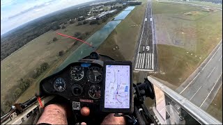 Full Flap Landing in the Schweizer 1-35C glider 2/15/2024