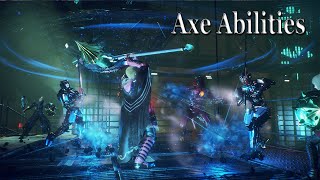 Final Fantasy Origin: All combo abilities (Axe)