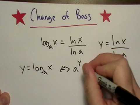 Logarithm Change of Base Formula Logarithm Change of Base Formula