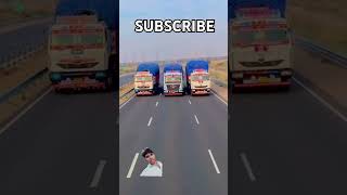 मौत हमारे पथ पे खड़ी है || truck driver full speed || #shorts​ #viral​ #trending​ #truck​ #video​