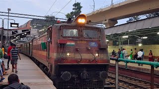 Pune Solapur Hutatma Express Train Departure Pune Junction Railway Station Train Announcement