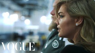 How to Take a Snap Like an NFL Quarterback with Kate Upton - Vogue