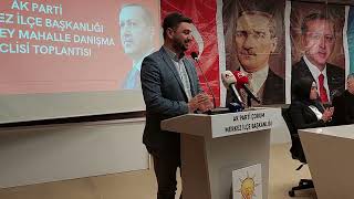 AK Parti Gülabibey Mahalle Teşkilatı Toplantısı Yapıldı