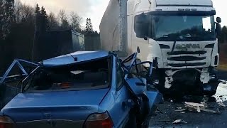 Fatal car accidents  in Russia autumn 2015