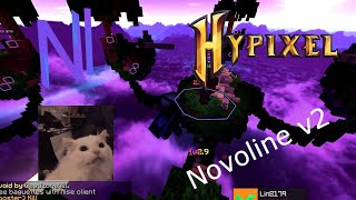 novoline.wtf INSANE UPDATE destroying Hypixel??? 2