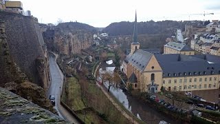 Luxembourg - Chemin de la Corniche views in HD