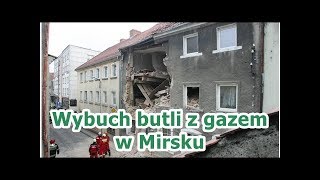 Wybuch butli z gazem w Mirsku