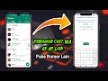 How to Move WhatsApp Chat Using a Different Number