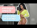 PHYSIQUE UPDATE + FULL DAY OF EATING | Prep Files Ep. 1