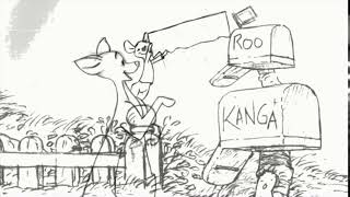 Kanga And Roo Pencil Test - Winnie the Pooh