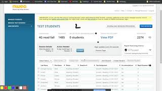 NWEA: Adminster MAP test