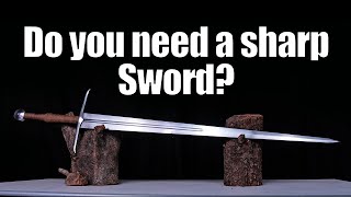 Do you need a Sharp Sword to learn proper Swordplay?!