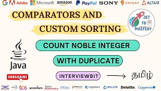 Count Noble Integer || InterviewBit || Data Structures And Algorithms in Java || Tamil