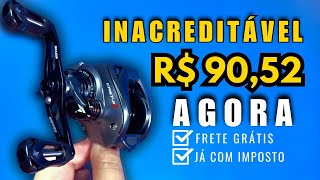 Inacreditável! Carretilha Seasir Cast X2 por R$ 90,52 – Será Que Vale a Pena?