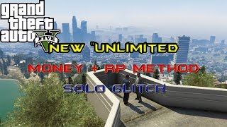 GTA 5 Online - New "Unlimited Money + RP Method Glitch +A Wee Race