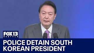 Police detain South Korean president | FOX 13 Seattle