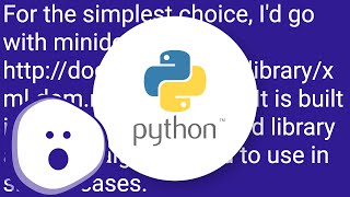 Creating a simple XML file using python
