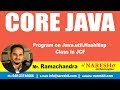 Core Java Tutorials | Program on Java.util.HashMap Class in JCF | by Mr.Ramachandra