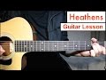 Heathens - Twenty One Pilots | Guitar Lesson Tutorial EASY Chords